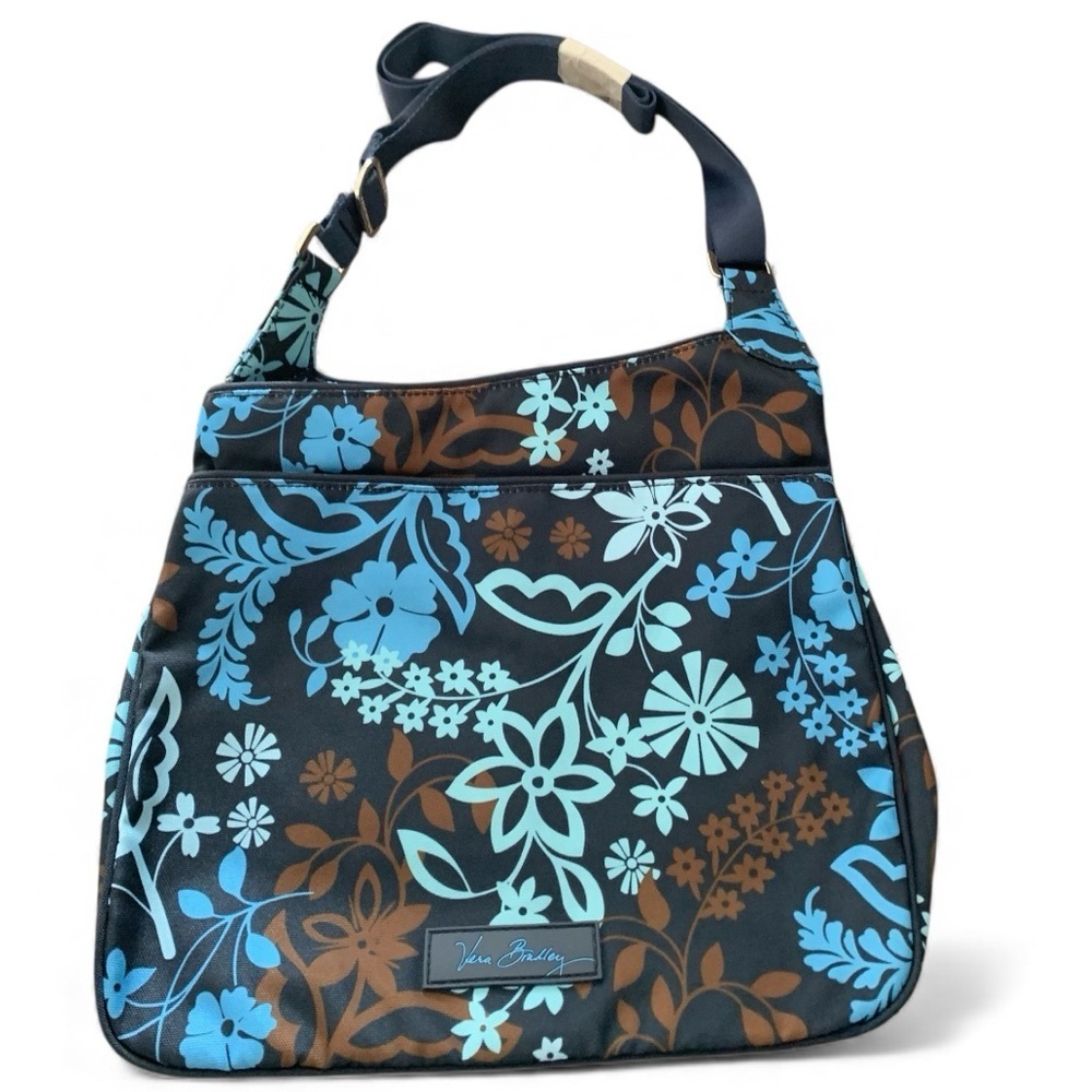 NWT VERA BRADLEY RETIRED Reactive Java Floral Adjustable Shoulder Crossbody Bag